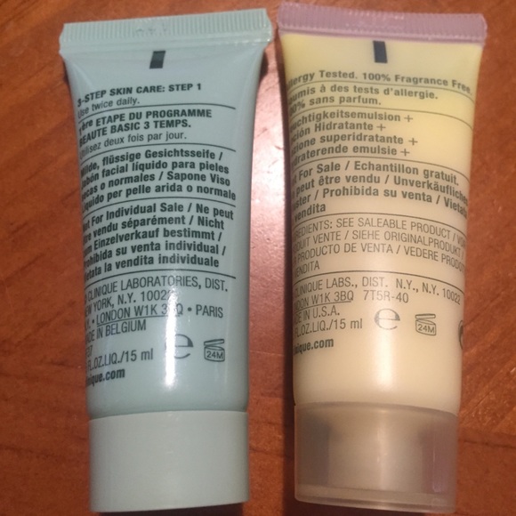 CLINIQUE Liquid Facial Soap/Moisturizing Lotion + - Picture 4 of 6